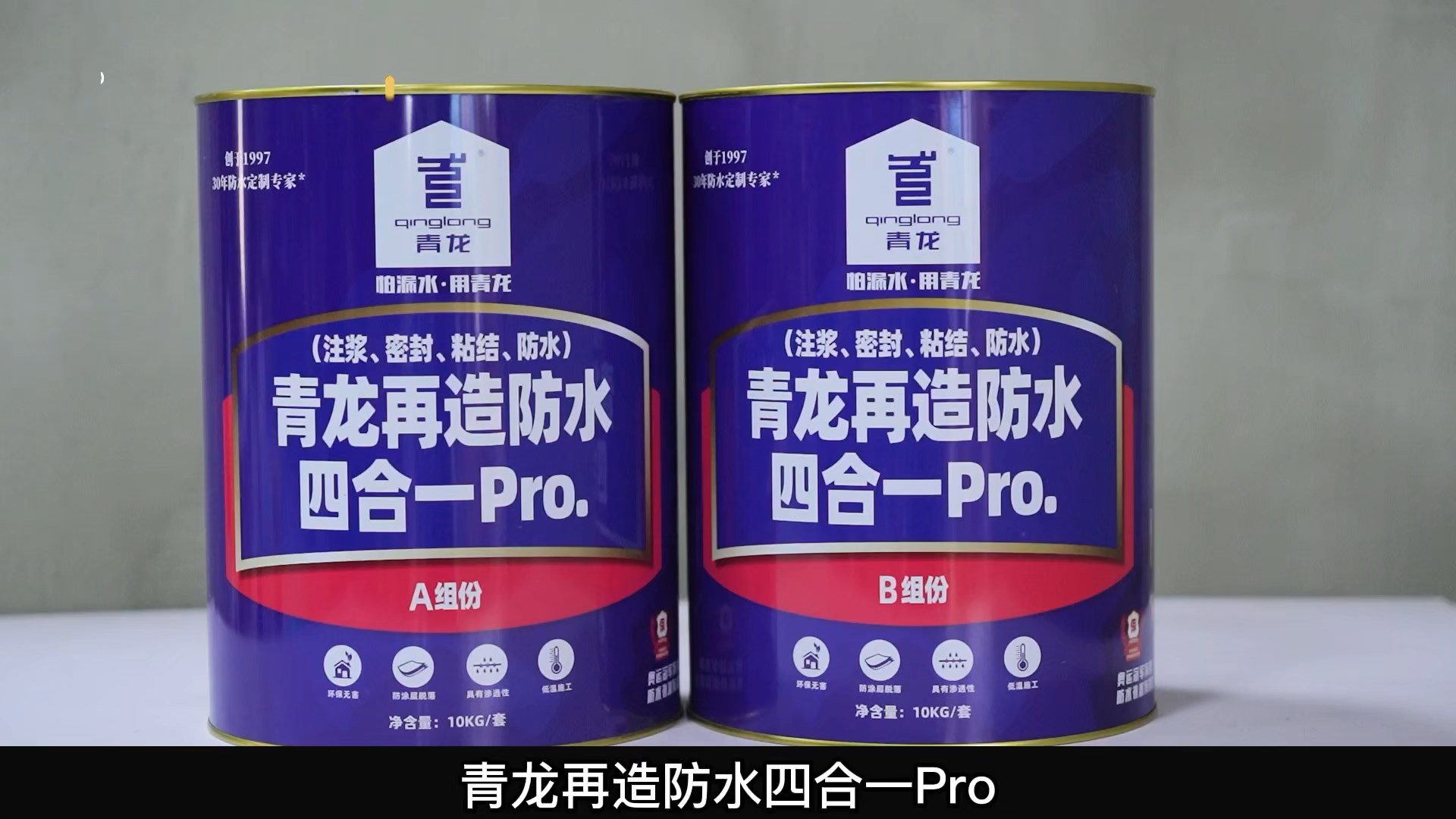 青龍再造防水四合一 Pro.(注漿、密封、粘結(jié) 、防水)